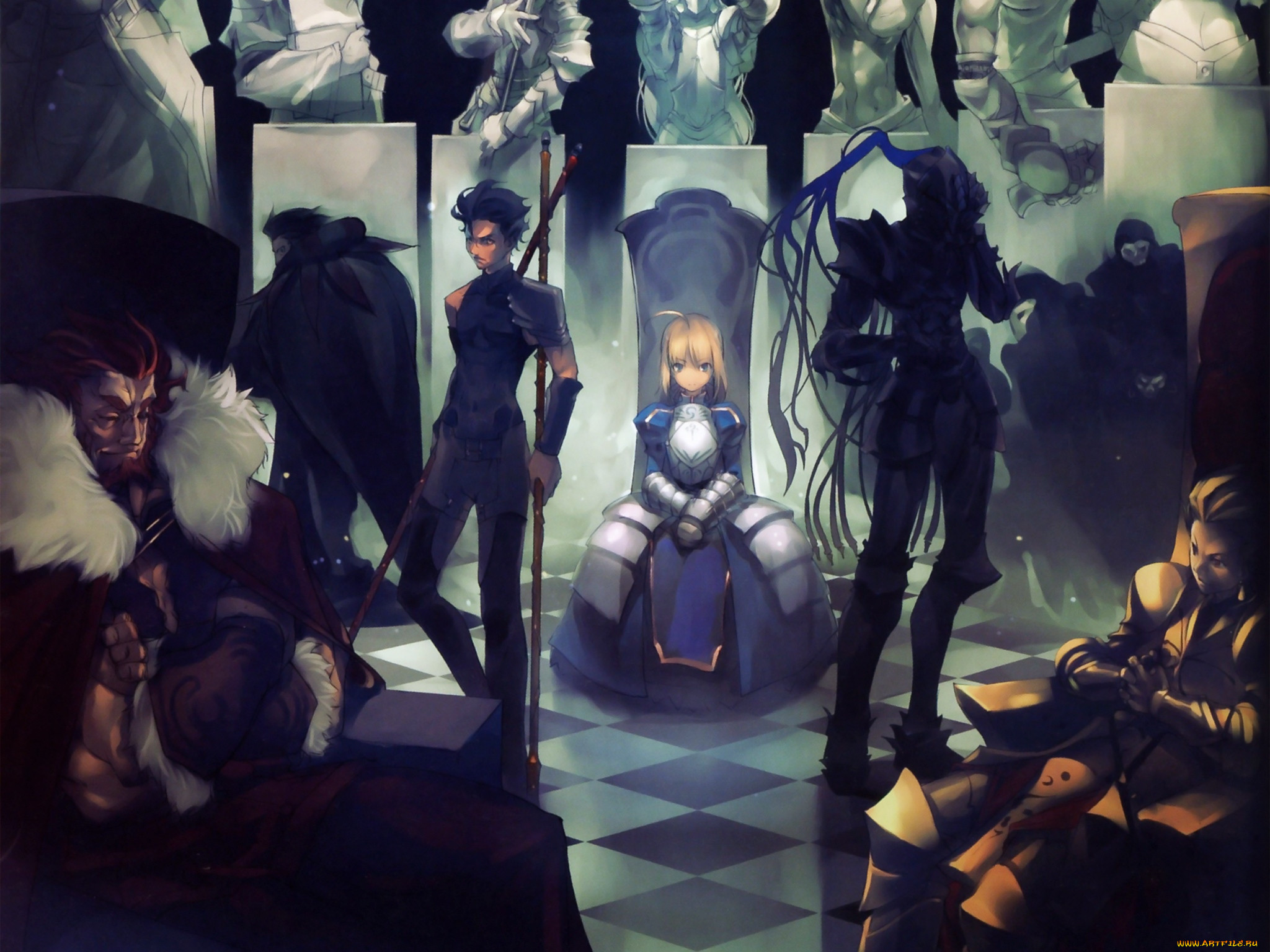 , fate, zero, 